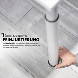 bümö Schreibtisch Eiche / Graphit