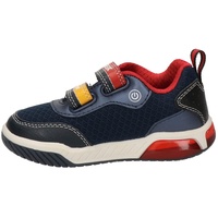 GEOX J INEK Boy Sneaker, Navy/RED, 35 EU
