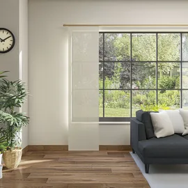 Neutex for you! Schiebegardine NEUTEX FOR YOU "Alora Eco" Gr. 1, beige (leinen), B:60cm H:245cm, Baumwolle, Polyester, Gardinen