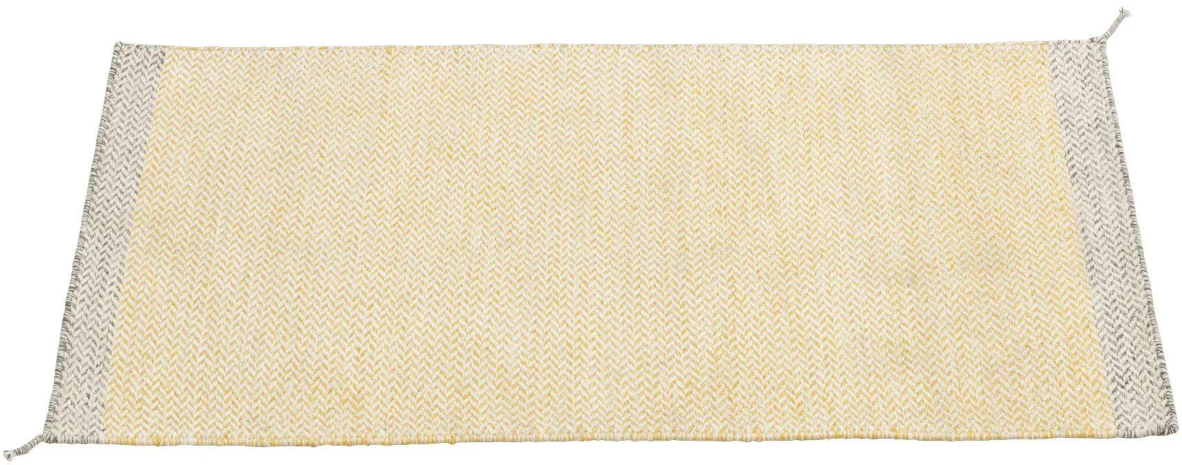 Muuto Ply Teppich, 85 x 140 cm, gelb