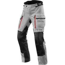 RevIt! Revit Sand 4 H2o Motorrad Textilhose, schwarz-silber, Größe S für Männer