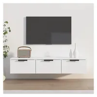 vidaXL Wandregal 102 x 30 x 20 cm Weiß