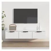 vidaXL Wandregal 102 x 30 x 20 cm Weiß