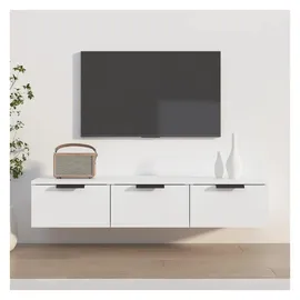 vidaXL Wandregal 102 x 30 x 20 cm Weiß