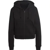 Adidas Damen Kapuzensweat ALL SZN Fleece Full-Zip, black, XS