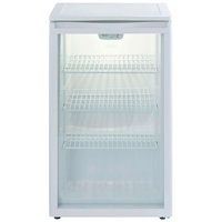 PKM Kühlschrank Gks102, Weiß, Metall, Kunststoff, Glas, 50.5x85.5x54.5 cm, LED-Innenbeleuchtung, Türanschlag wechselbar, höhenverstellbare Füße, Küchen, Küchenelektrogeräte, Kühl- & Gefrierschränke, Kühlschränke