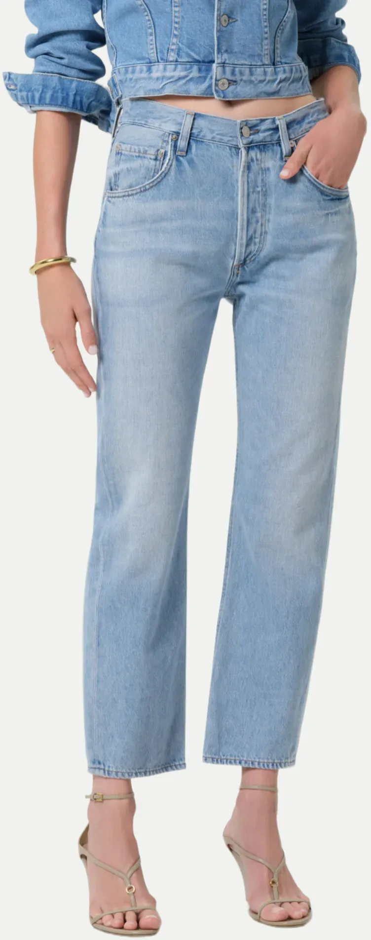 Boyfriend-Jeans Winslow Blau 28