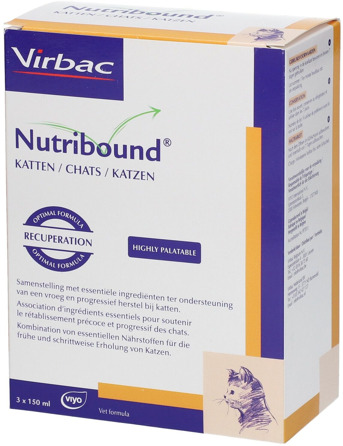 Virbac Nutribound® Katzen für Katzen