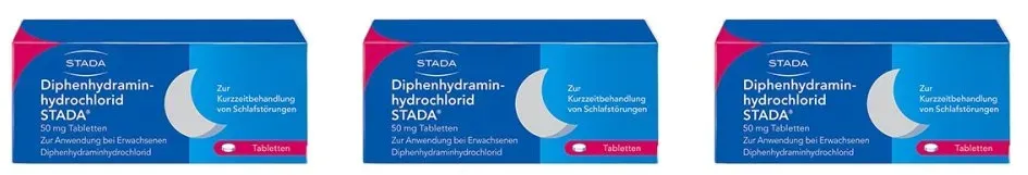 Diphenhydraminhydrochlorid STADA 50 mg Tabletten