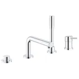 Grohe Concetto 4-Loch Einhand-Wannenkombination eigensicher, chrom