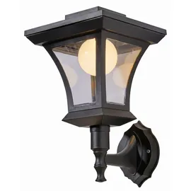 NORTHPOINT LED 3in1 Solar Gartenlaterne schwarz Dämmerungssensor 20lm IP44