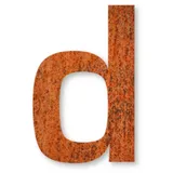 Keilbach Hausnummer Stahl/Rost (24 cm) – d
