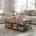 VASAGLE Hellbraun Stahl 60 x 120 x 48-62 cm