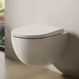 Kludi Resa D Wand-WC mit WC-Sitz Weiß glänzend