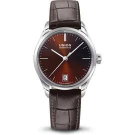 Union Glashütte Viro Datum Damen braun 34 mm D011.207.16.291.00