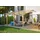 SKANHOLZ Terrassenüberdachung Venezia 434 x 289 cm beige