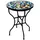 Marrakesch Orient & Mediterran Interior Mosaiktisch Ø 100 x 75 cm Bunt