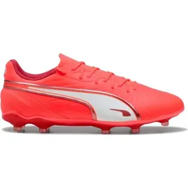 Puma King Match AG/FG Herren Glowing Red/White 39