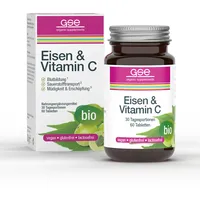 GSE Eisen & Vitamin C Complex Tabletten bio (60St)
