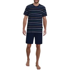 Götzburg Pyjama Shorty Blau 3XL