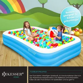 Kesser Aufblasbarer Pool 240 x 240 x 60 cm