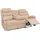 MCW 3er Kinosessel O62 Kunstleder 0 x 0 x 0 cm Creme mit Liegefunktion