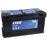 Exide Excell EB1100 110Ah 850A Autobatterie