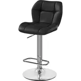 Höhenverstellbar 360Drehbar Barstühle Küchenstühle mit Rückenlehne und Fußstütze