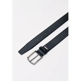 Bugatti Herrengürtel Leder schwarz 105