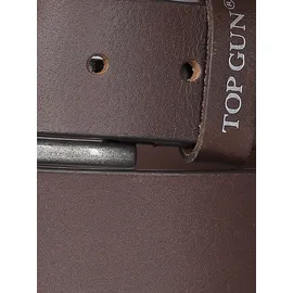 Top Gun Ledergürtel 105 braun 105 cm