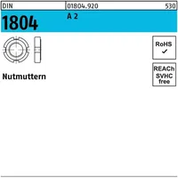 F. REYHER Nchfg. GmbH & Co. KG Nutmutter DIN 1804 M50 x 1,5 A2 1 Stück