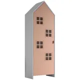 58 aufm Kessel Kania Mehrzweckschrank 58x37x171 cm Weiß/Pink