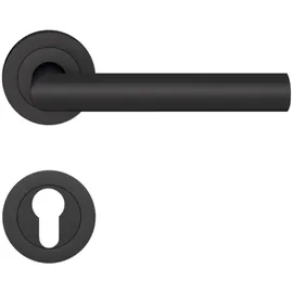 Karcher Design-Beschläge Rosettengarnitur ER28 PZ Kosmos Schwarz