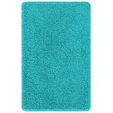 vidaXL Badematte Rechteckig Türkis 50x80 cm Polypropylen Rutschfest