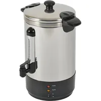 KitchenChef Kaffee Perkolator Pro 15 l Silber