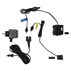 Heissner Brunnen-Pumpe,  komplett mit LED-Licht (ET10-WP650)