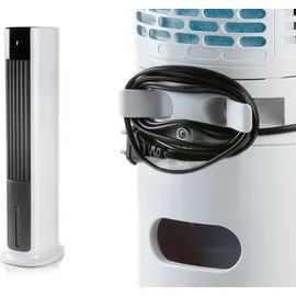 DOMO DO157A 27 cm Standventilator Schwarz/Weiß