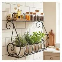 DanDiBo Ambiente Wandregal 50 cm Schwarz