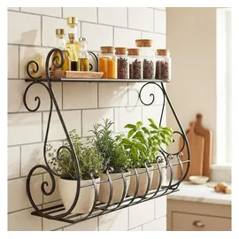DanDiBo Ambiente Wandregal 50 cm Schwarz