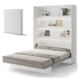 yourhouse24 Schrankbett Bed Concept 160 x 200 cm weiß