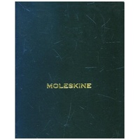 Moleskine Germany GmbH Moleskine Vegea Boa Notizbuch Large/A5 liniert weicher Einband schwarz in Box