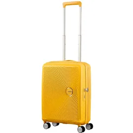 American Tourister Soundbox 4-Rollen Cabin 55 cm / 35,5-41 l golden yellow