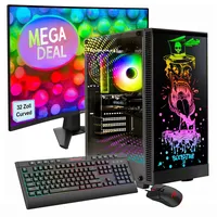 Gamemax PC-Komplettsystem »MegaDeal Rockstar SET2628«, (inkl. Maus, Tastatur), Windows