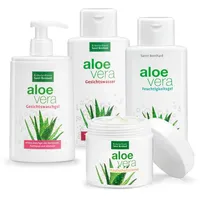 Kräuterhaus Sanct Bernhard Aloe-Vera-Pflegeset Gel 4 Stück