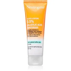Neutrogena Clear & Defend 0.5% Salicylic Acid Feuchtigkeitscreme ohne Ölgehalt 50 ml