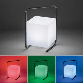 just light. LED-Tischleuchte schwarz H: 29 cm inkl. USB-Kabel, Fernbedienung