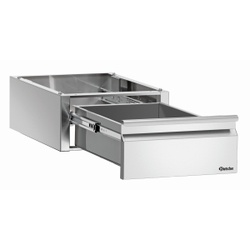 Bartscher Schublade 1x1/1GN, Schublade für Arbeitstische der 600er Serie, 1 Stück