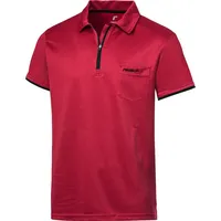 Reusch Funktionsshirt ultraleicht und mit praktischem Zipp-Polo-Kragen rot L