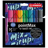 Stabilo pointMax Snooze One sortiert, 15er-Set, Kunststoffetui (488/15-06)