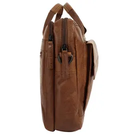 Spikes & Sparrow Aktenkoffer cognac